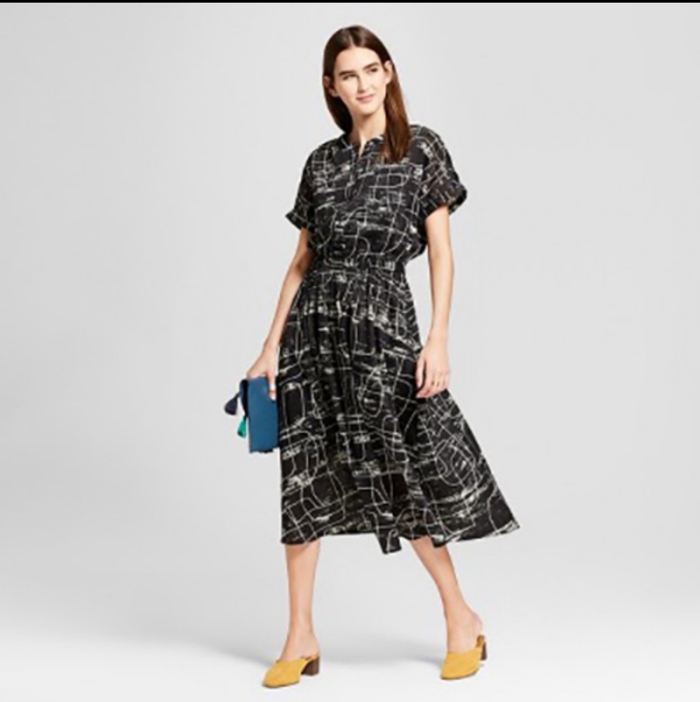 Mossimo Abstract Print Dress